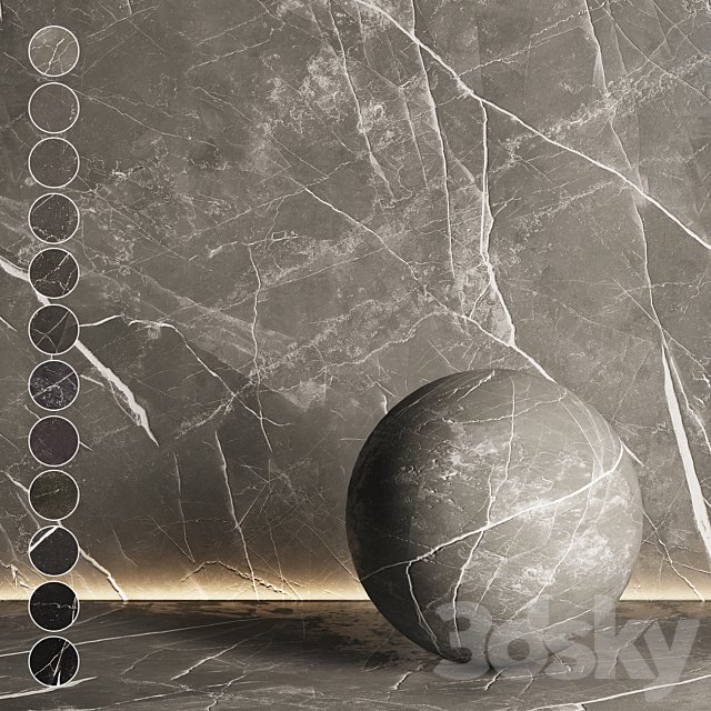 Marble of different shades №12