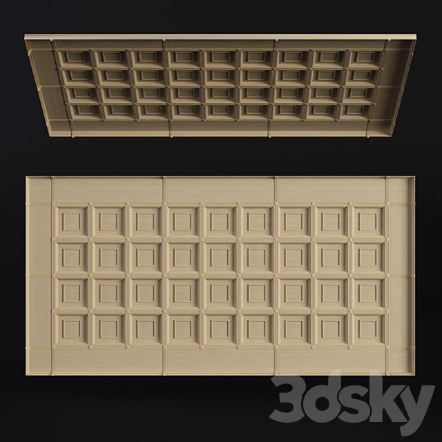 Beamed ceiling. Sameba