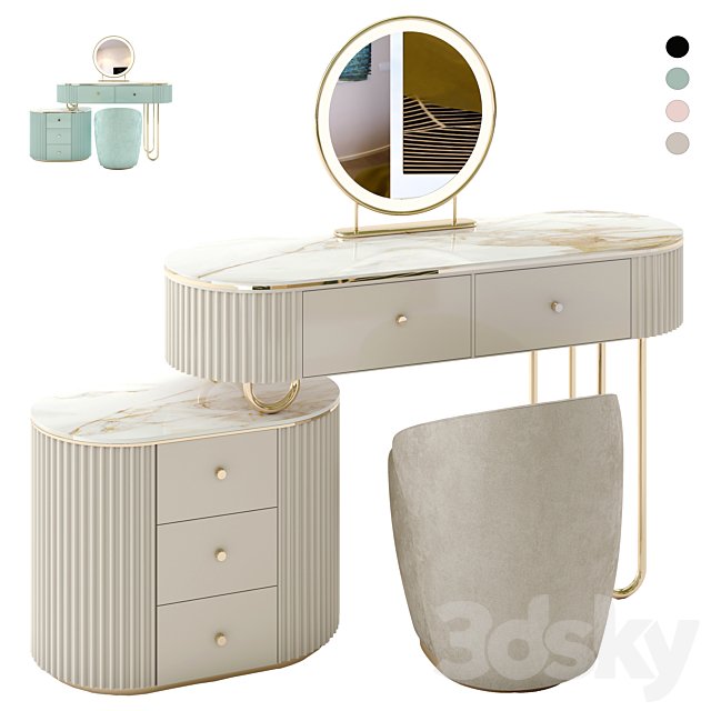Makeup Vanity Set 08