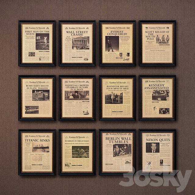 The picture in the frame: 24 Pieces (collection 85)