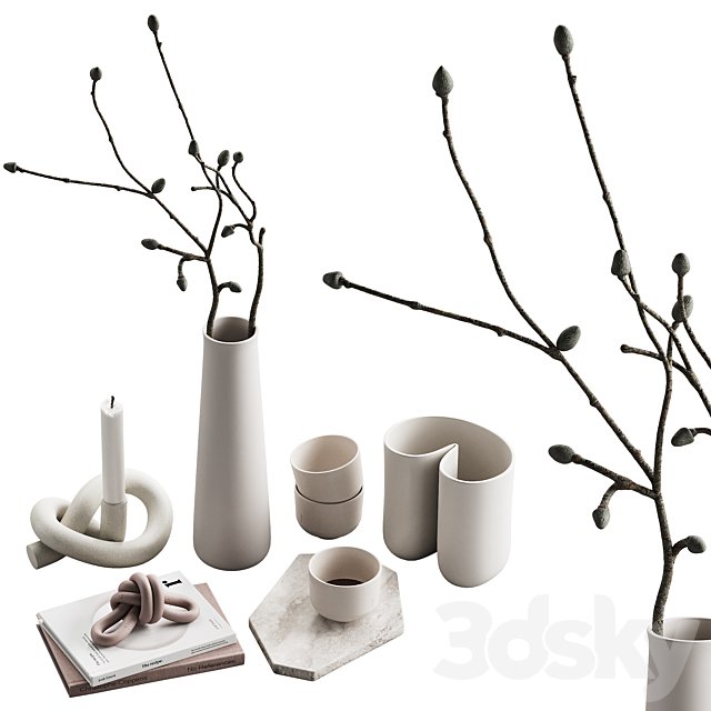 426 decorative set 043 neutral scandi accessories 02 branch & knot