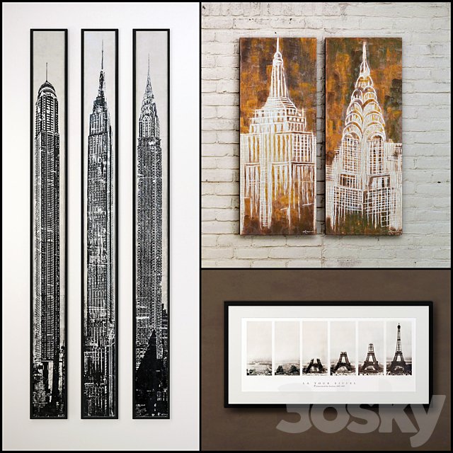 The picture in the frame (a collection of 88) Architecture