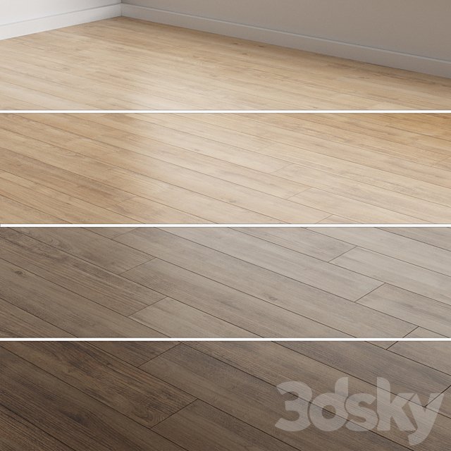 Oak Flooring 4 colors 5 installations 11
