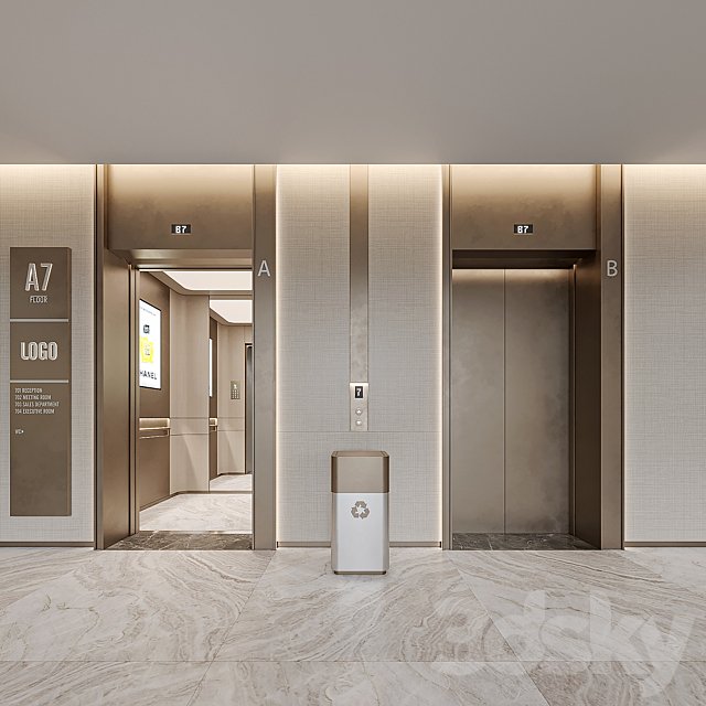 Elevator Lobby Design 04