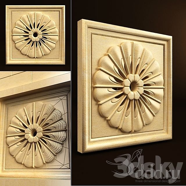 Palimanan Carving Ornament 06