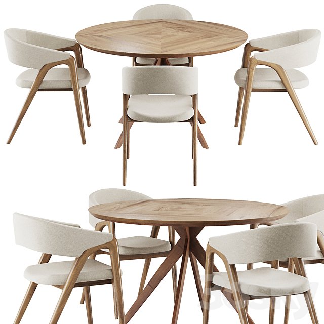 Dinning chair and table set3