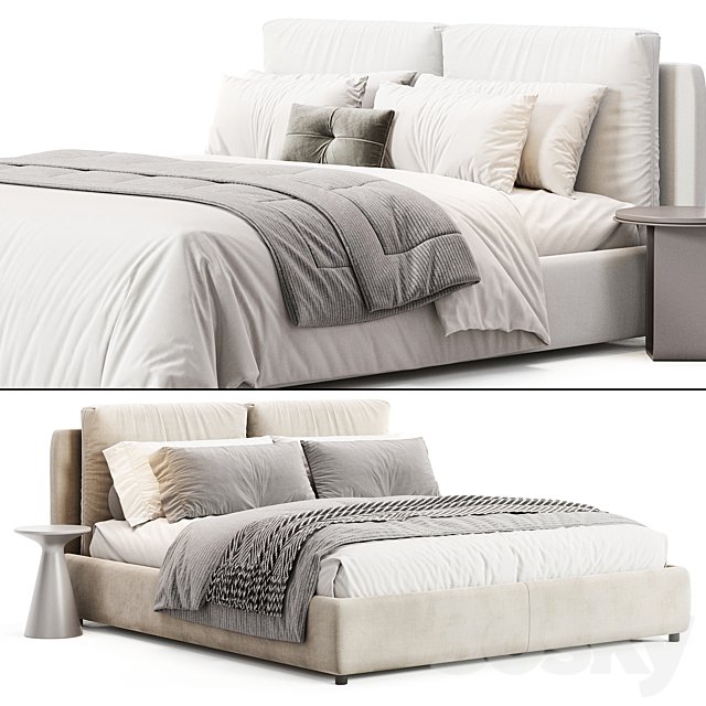 BAYPORT bed by Diotti