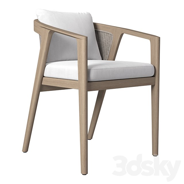 Malta Teak Dining Armchair