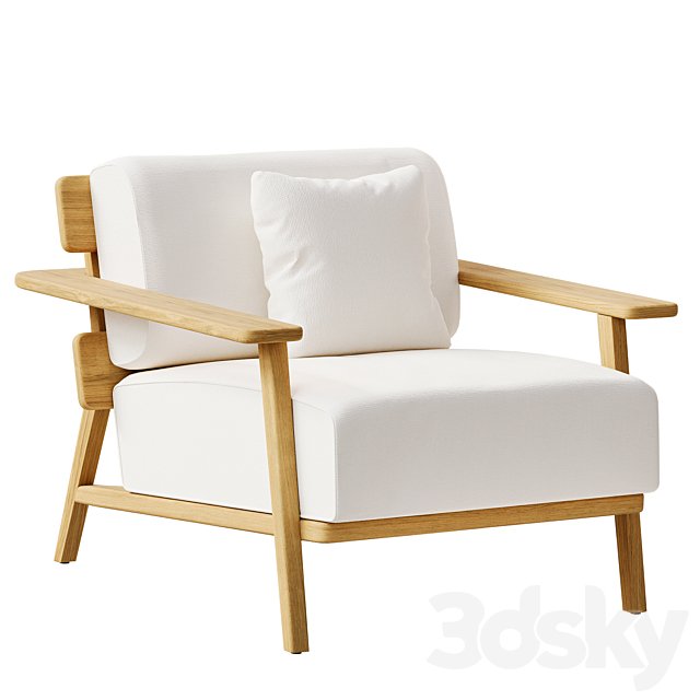 PARALEL Garden armchair By POINT