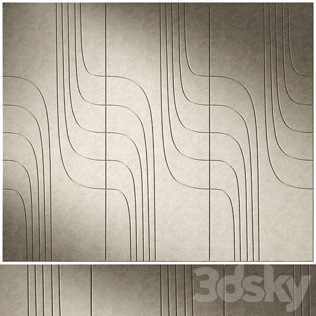 3d panel EchoPanel Ohm by Woven Image