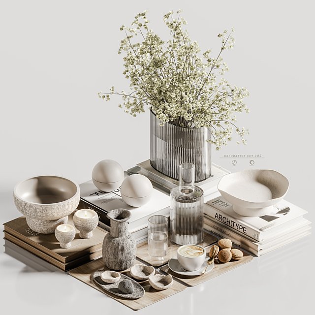 decorative set 100