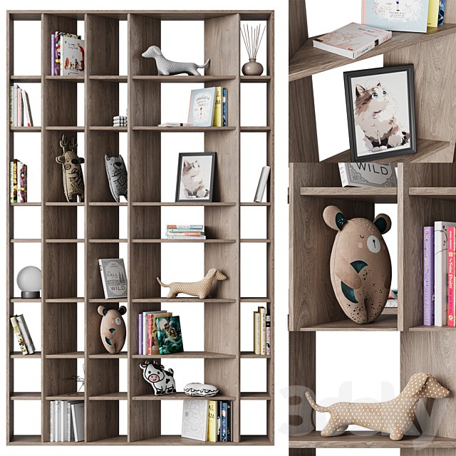 Bookcase for childrens room 2