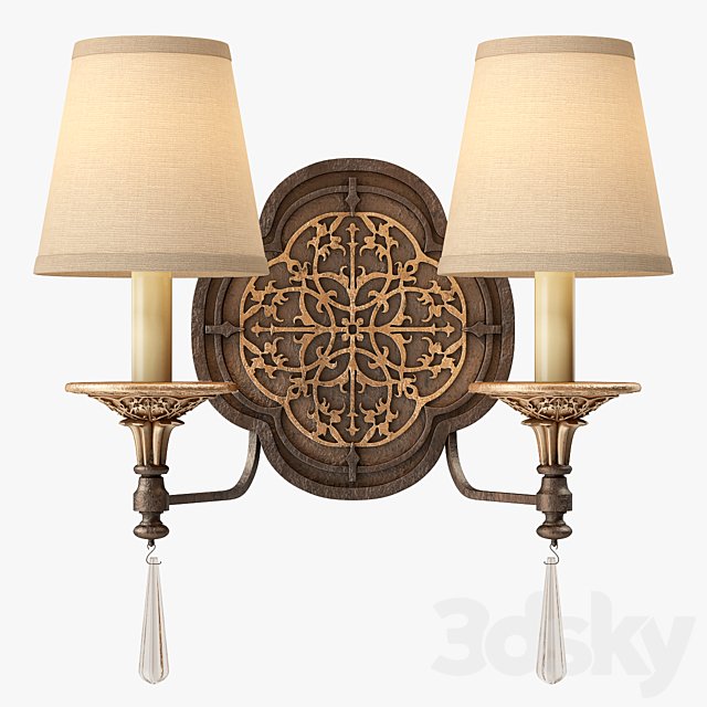 Murray Feiss Marcella 2 Light Sconce