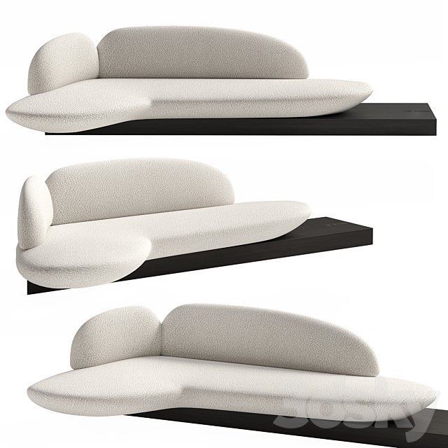 Origin large sofa by Jimmy Delatour