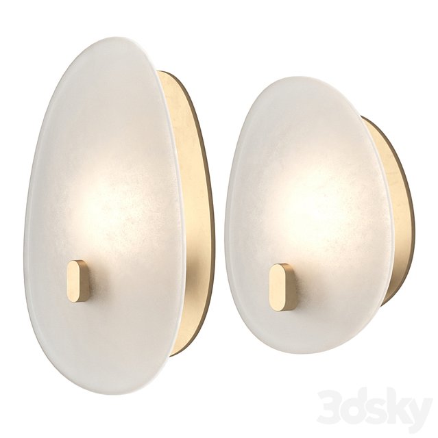 Coquille Sconce by Atelier de Troupe