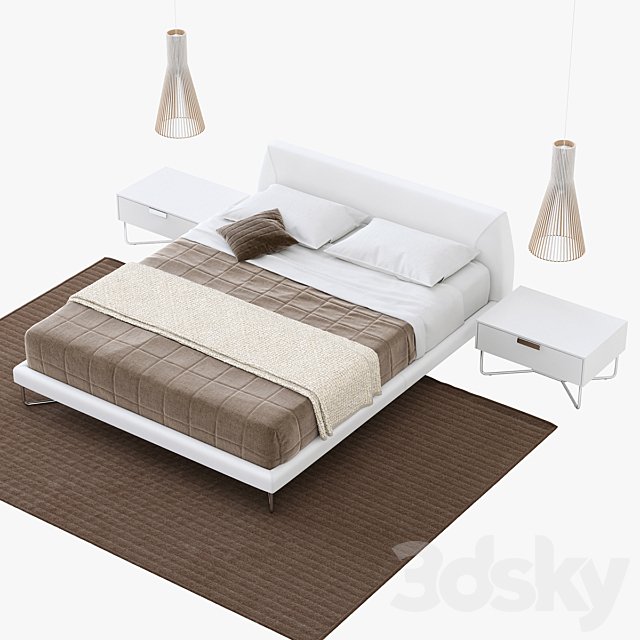 Bed Novamobili Chocolate