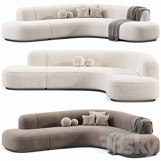 Eichholtz Sofa Bjorn Boucle Sand