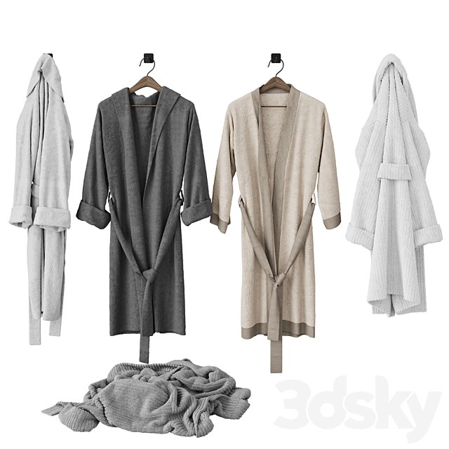 Bathroom decor \ Bathrobe