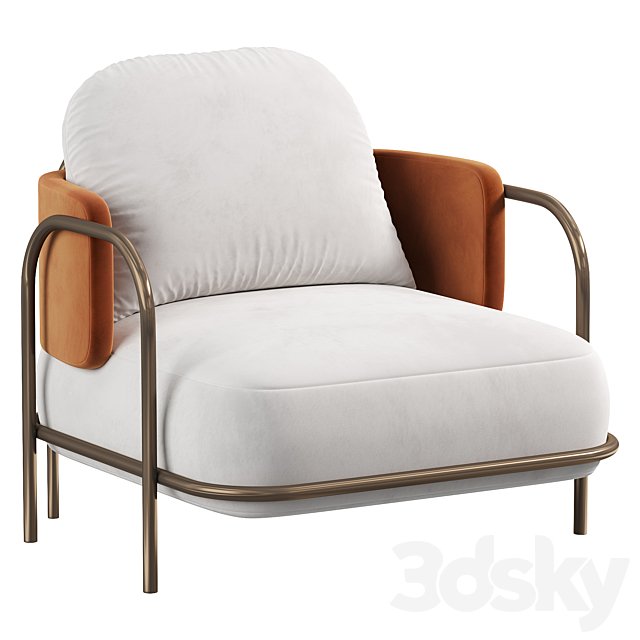 GASTON ARMCHAIR By Carpanese Home