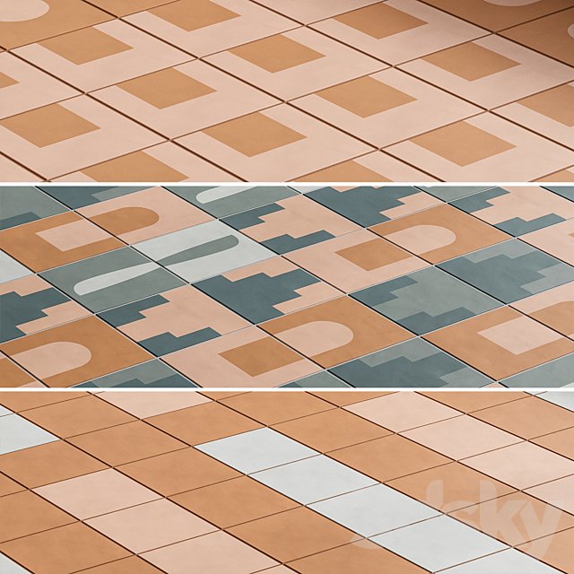 Fioranese tiles | Italian Landscape Collection