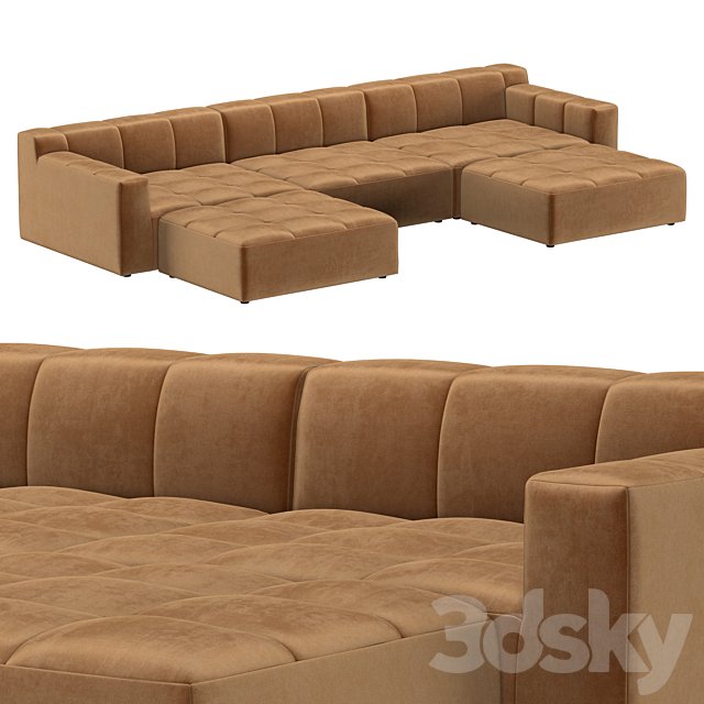 BURANO MODULAR CUSTOMIZABLE SECTIONAL