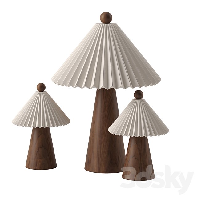 Prairie Table Lamp by Huey Lightshop