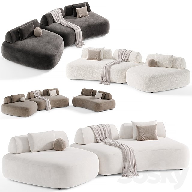 Sofa Residenza Modern Modular Sofa By Eichholtz