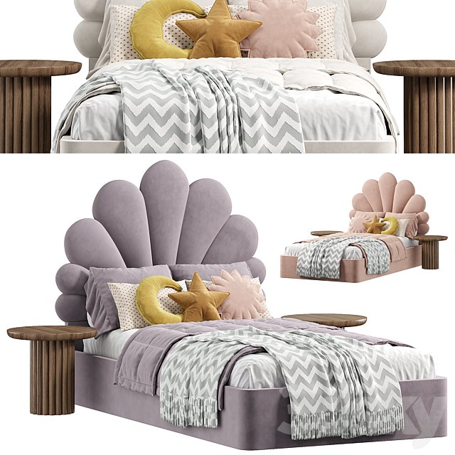 SHELL Kids Bed