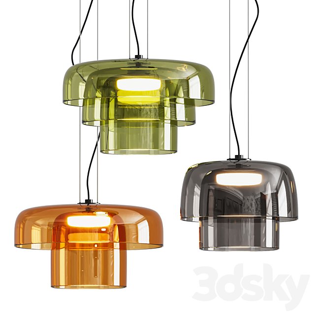 LEVELS Pendant Lamp By Leds C4