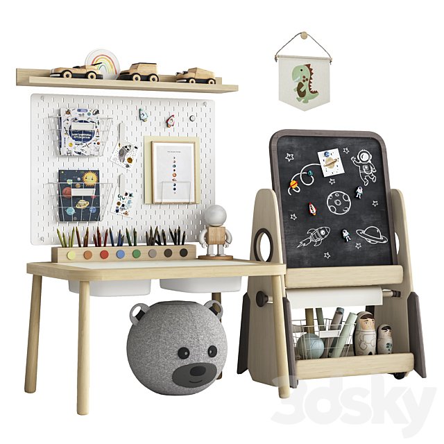 Toys, decor and furniture for children's 8
