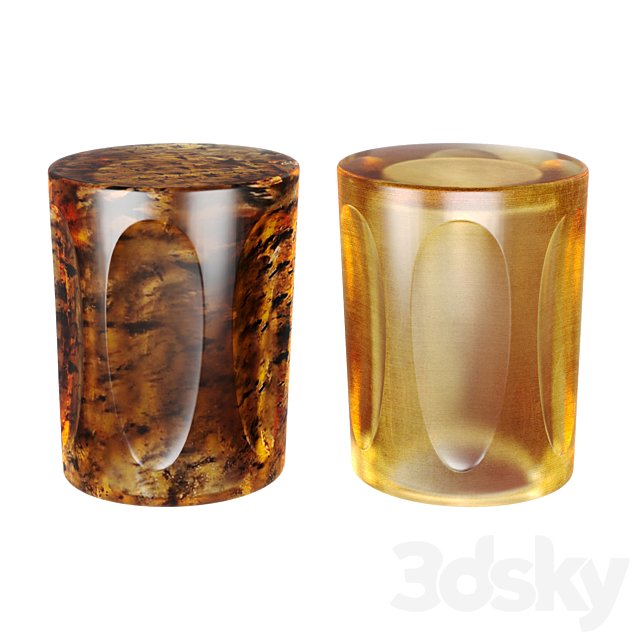 Pinto Paris - Scottie end table amber