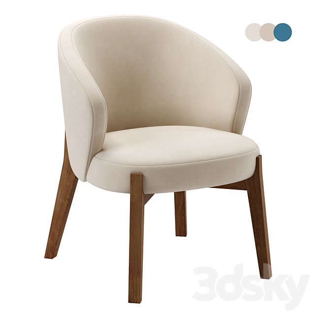 Armchair Astoria, Morris Buckle white