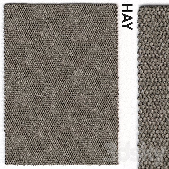 Rug HAY Peas Dark Gray Rug