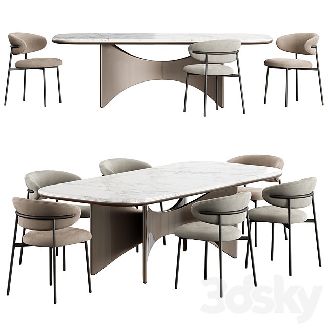 NEO Chair Turri Blues Table