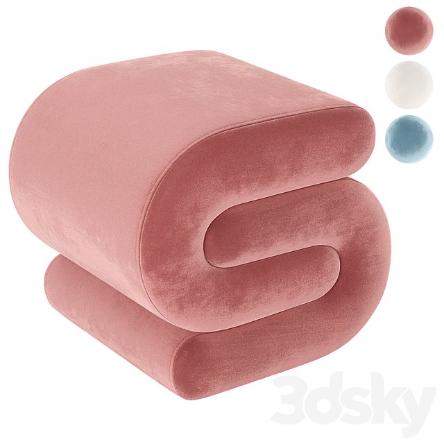 Merle pouf from Westwing