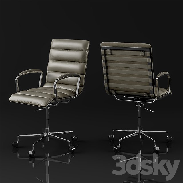 oviedo leather desk chair