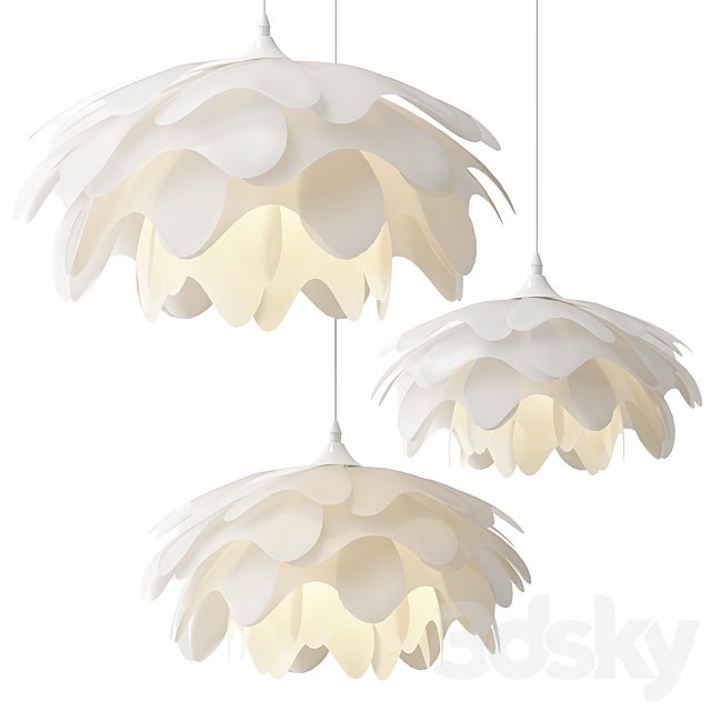 Flower Shaped Pendant Lamp