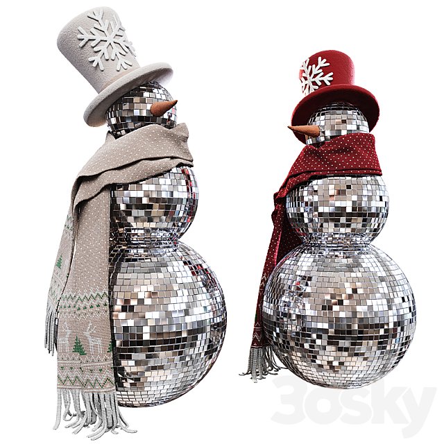 DISCO SNOWMAN