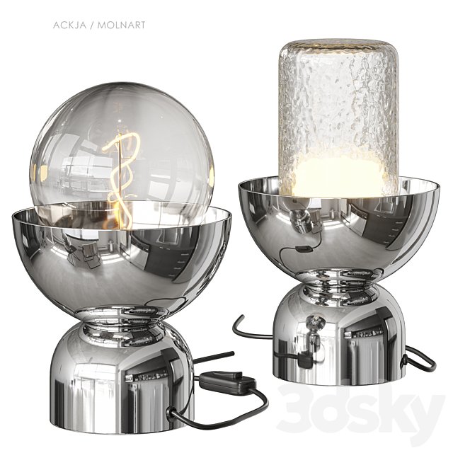 Ikea ACKJA MOLNART table lamp