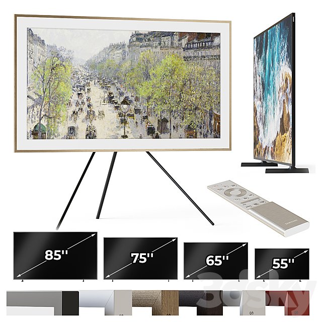 TV Samsung QLED The Frame 4K LS03B