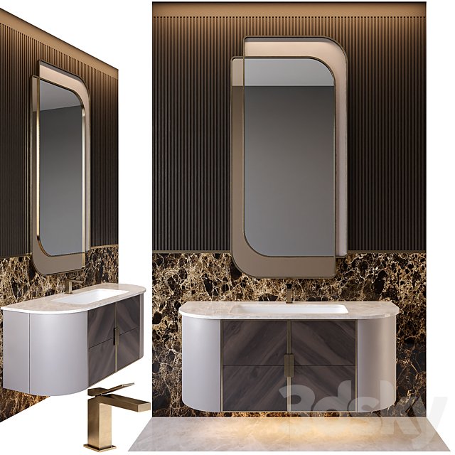 Bathroom furniture composition 109