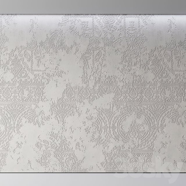 Concrete pattern wall