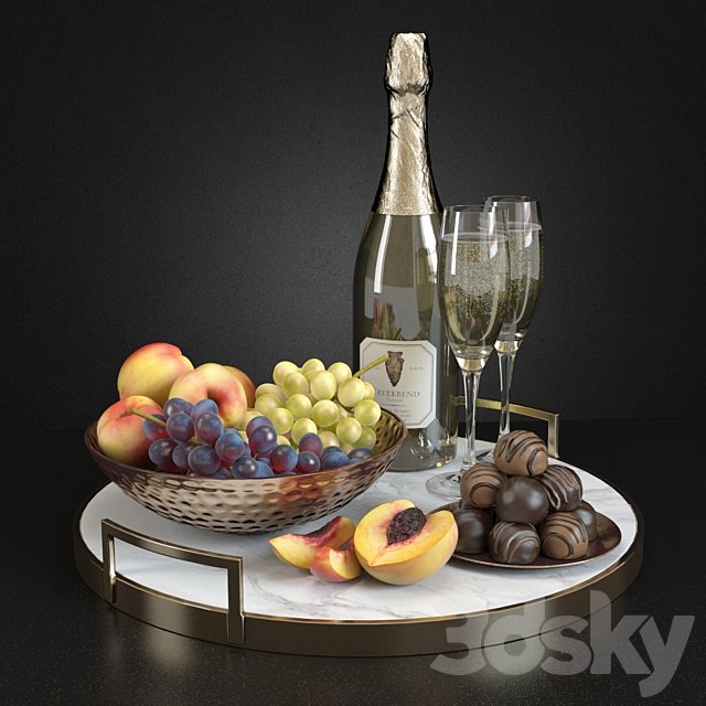 Champagne &amp; fruits