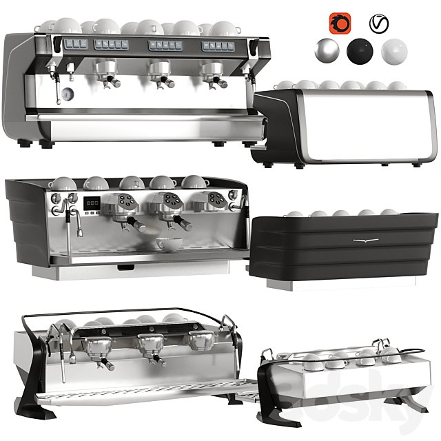 Coffee Makers Set 4 Commercial