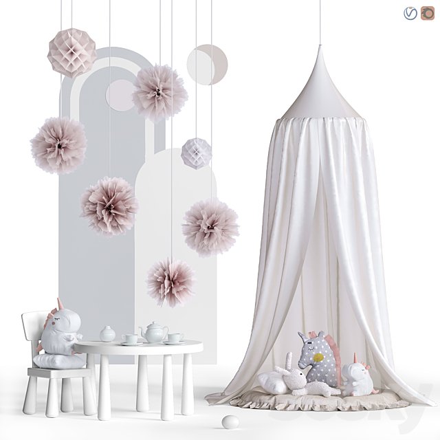 Toys, decor and furniture for children's 142
