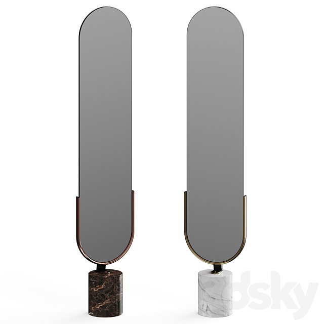 Luigi Volpi Tilde Floor Mirror