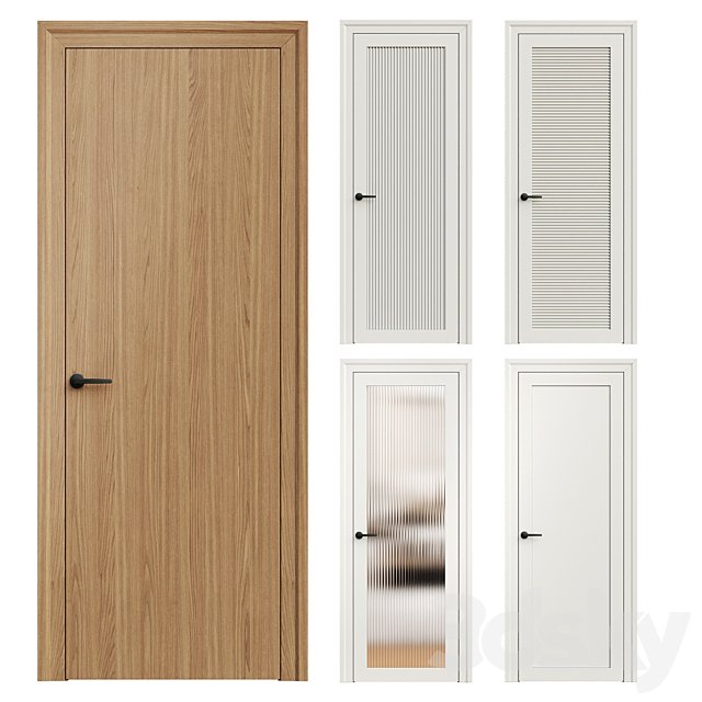 Modern single door - Interior door 189