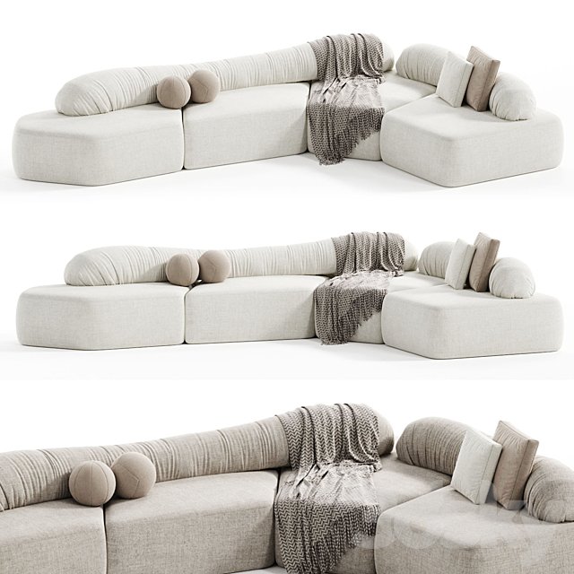 Edra On The Rocks Sectional Sofa