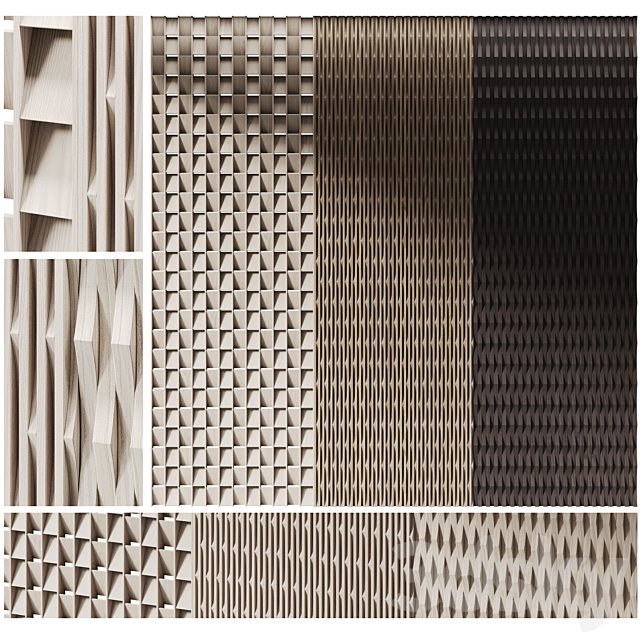 Decorative panels set 02
