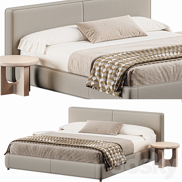Aidan Bed, Sheepskin Camel